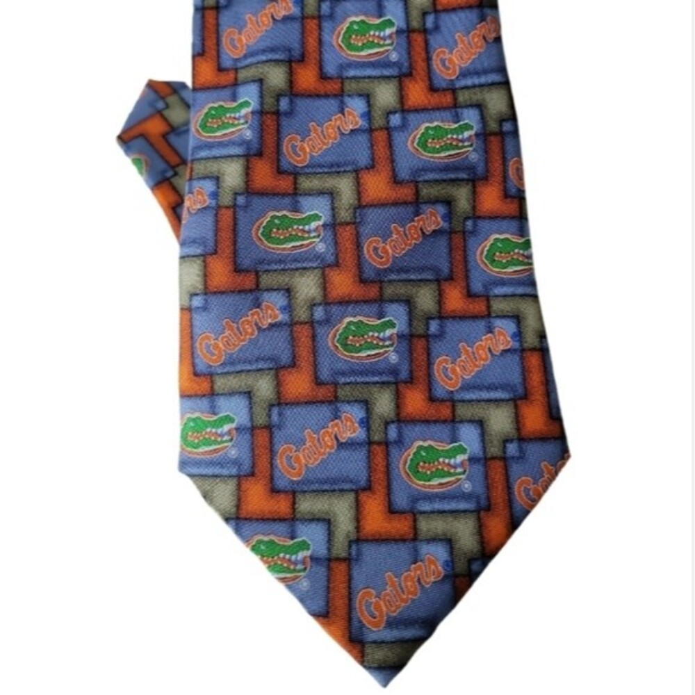 Eagles Wings Florida Gators  Football necktie tie 100% Silk *